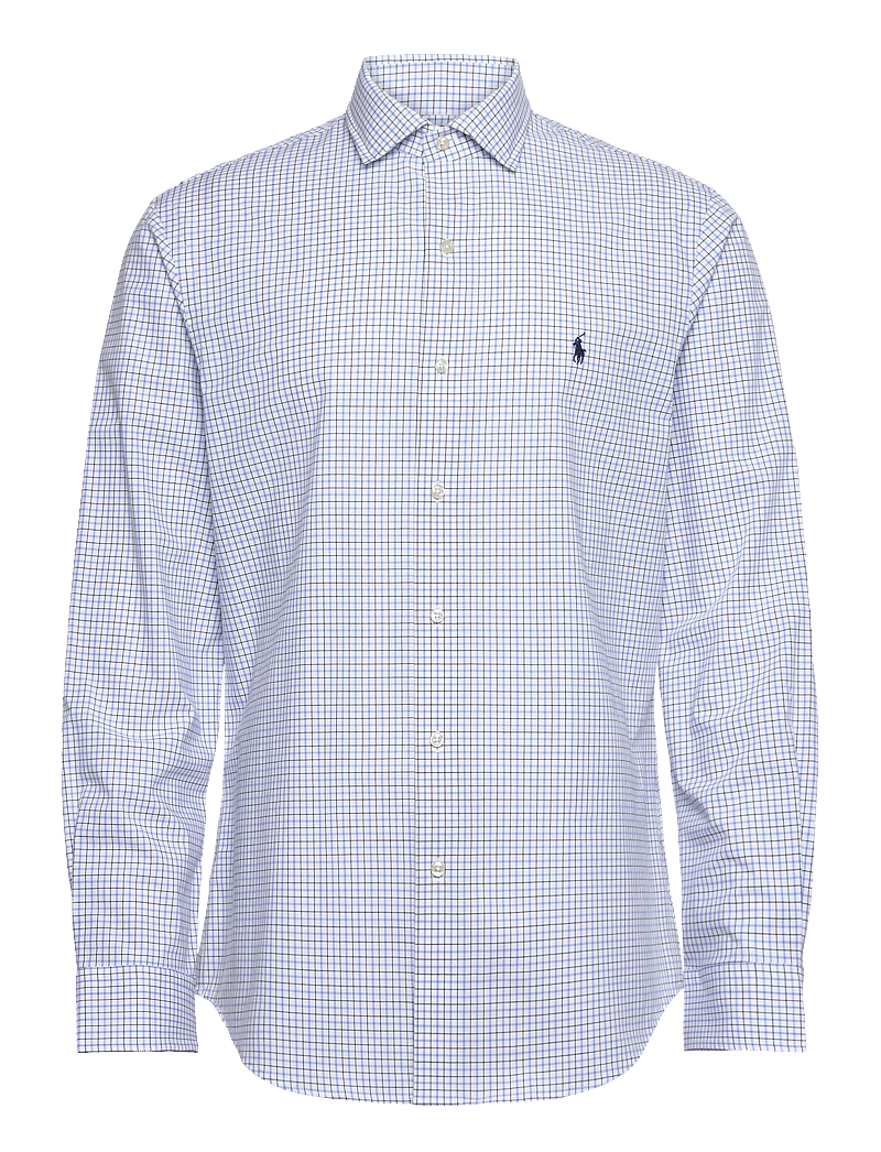 Polo Ralph Lauren - Slim Fit Stretch Poplin Shirt - basic skjorter - 7111a white blue - 0