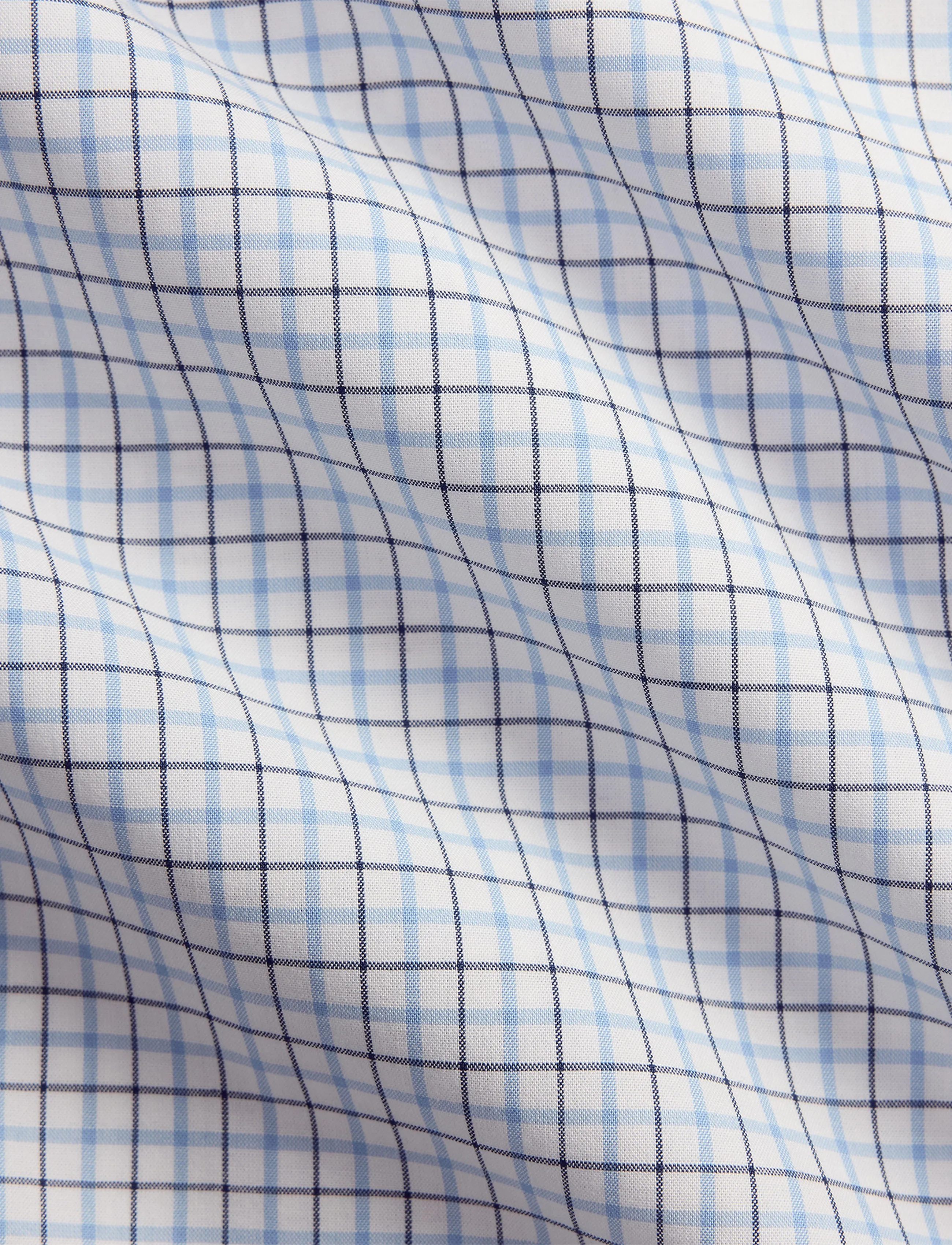 Polo Ralph Lauren - Slim Fit Stretch Poplin Shirt - karierte hemden - 7111a white blue - 5