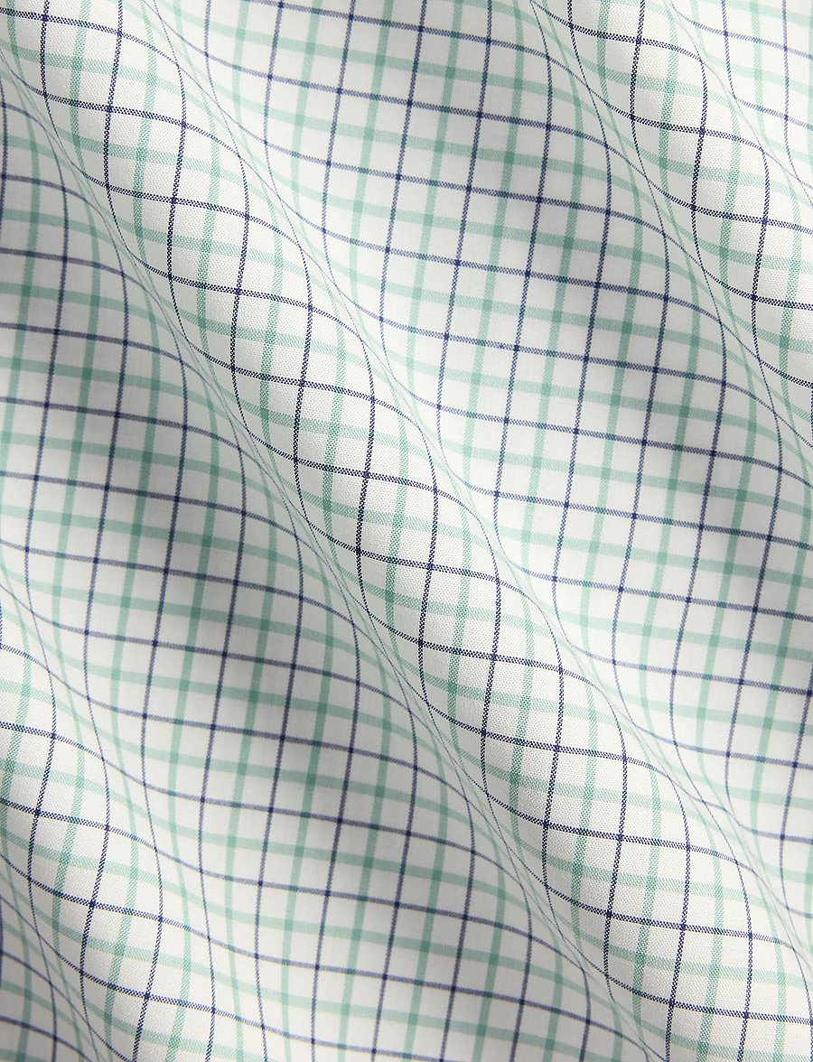 Polo Ralph Lauren - Slim Fit Stretch Poplin Shirt - ternede skjorter - 7111c white essex - 4