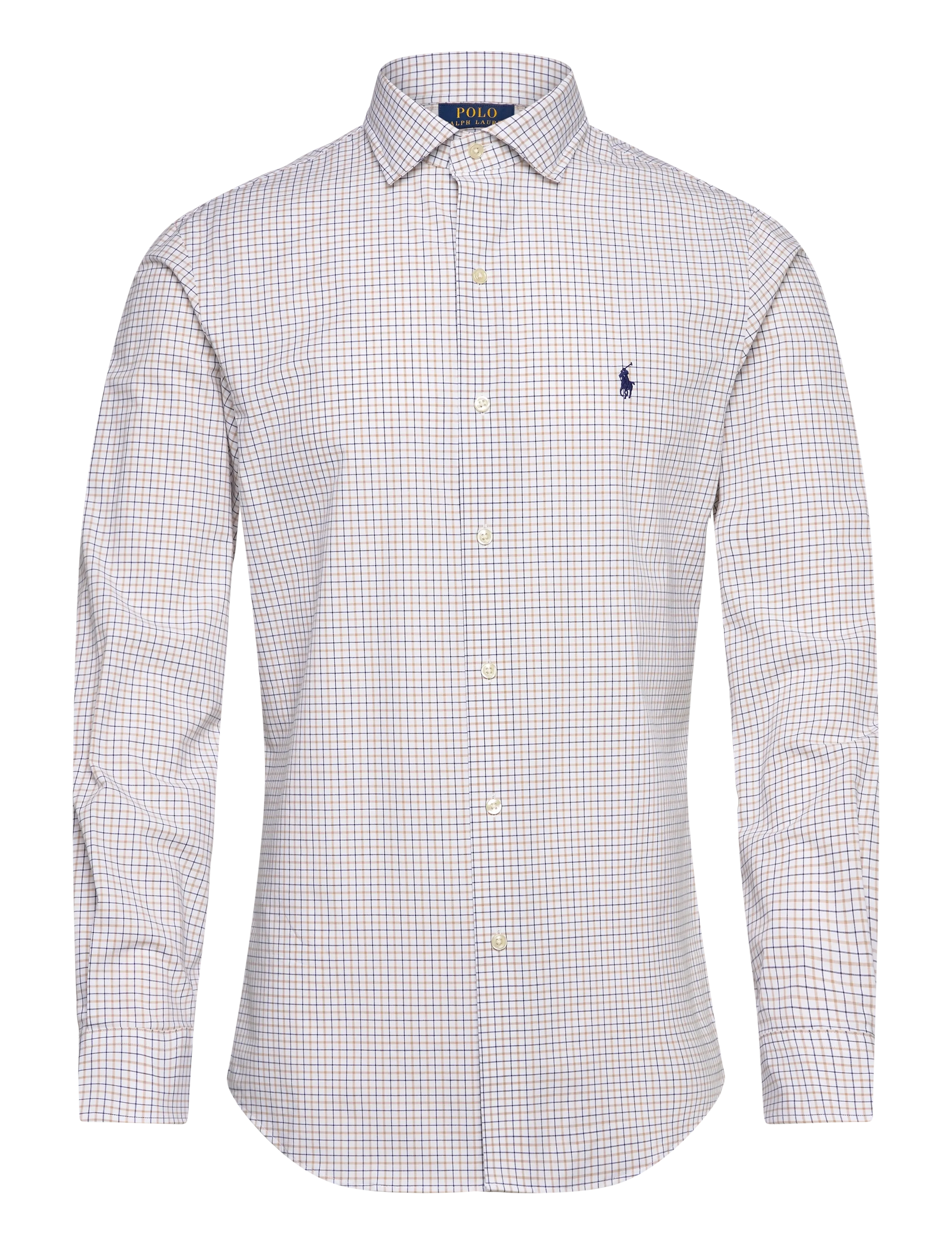 Polo Ralph Lauren Slim Fit Stretch Poplin Shirt - Ternede skjorter - 7111D WHITE COAST / white