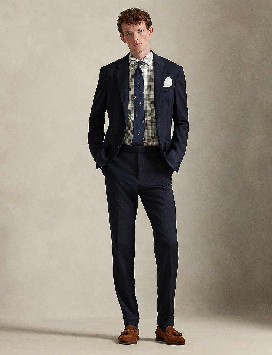Polo Ralph Lauren - Slim Fit Stretch Poplin Shirt - ternede skjorter - 7111d white coast - 0