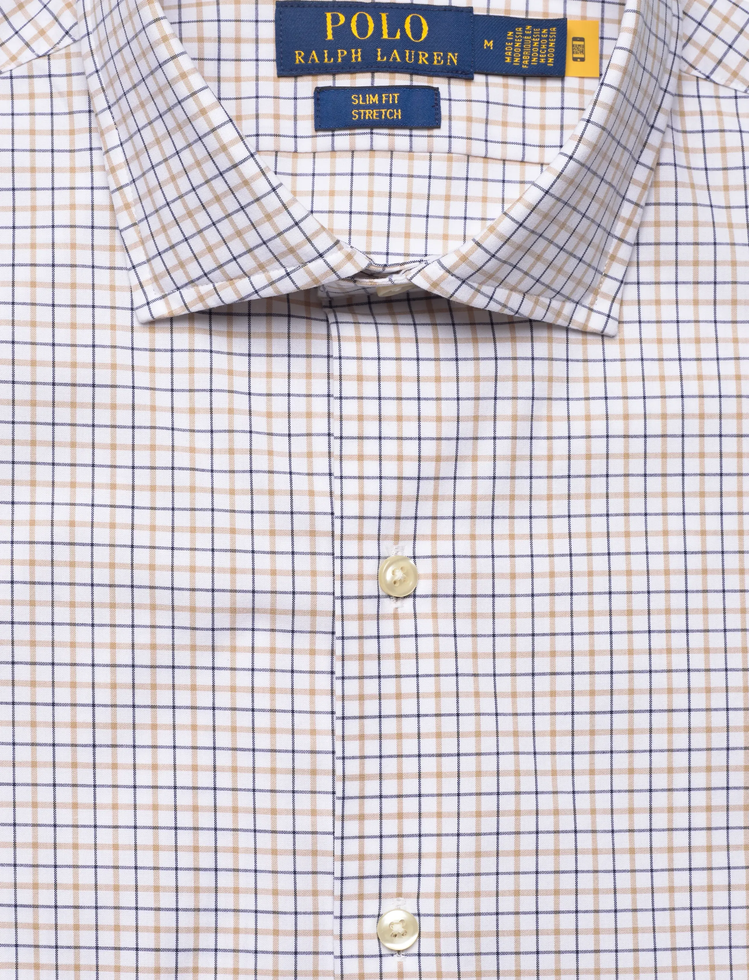 Polo Ralph Lauren - Slim Fit Stretch Poplin Shirt - ternede skjorter - 7111d white coast - 3