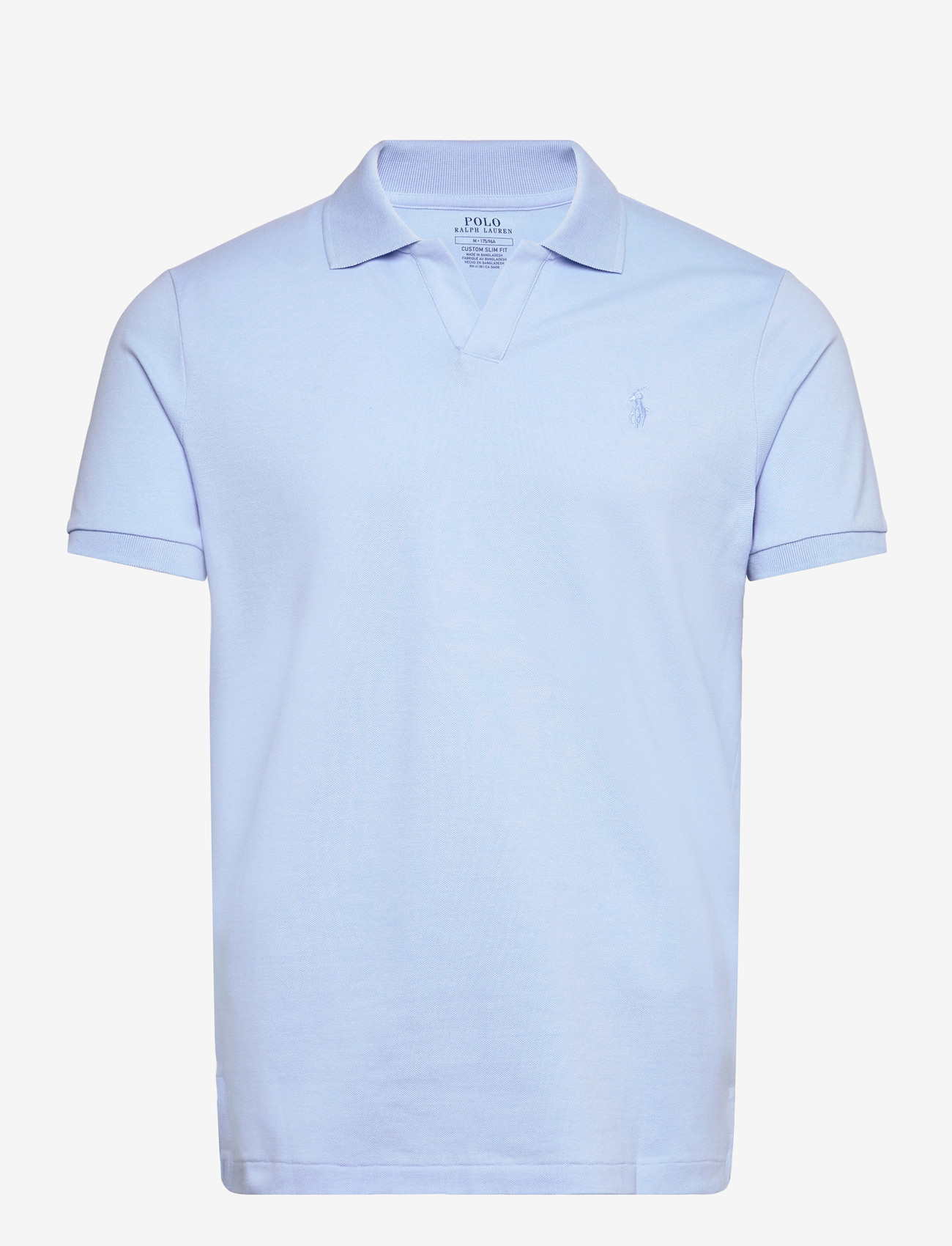 Polo Ralph Lauren - Custom Slim Fit Stretch Mesh Polo Shirt - lühikeste varrukatega polod - office blue/c1714 - 0