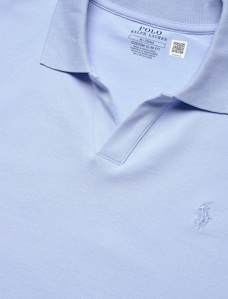 Polo Ralph Lauren - Custom Slim Fit Stretch Mesh Polo Shirt - kurzärmelig - office blue/c1714 - 2