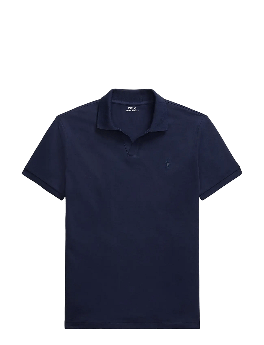 Polo Ralph Lauren - Custom Slim Fit Stretch Mesh Polo Shirt - kurzärmelig - refined navy/c758 - 1