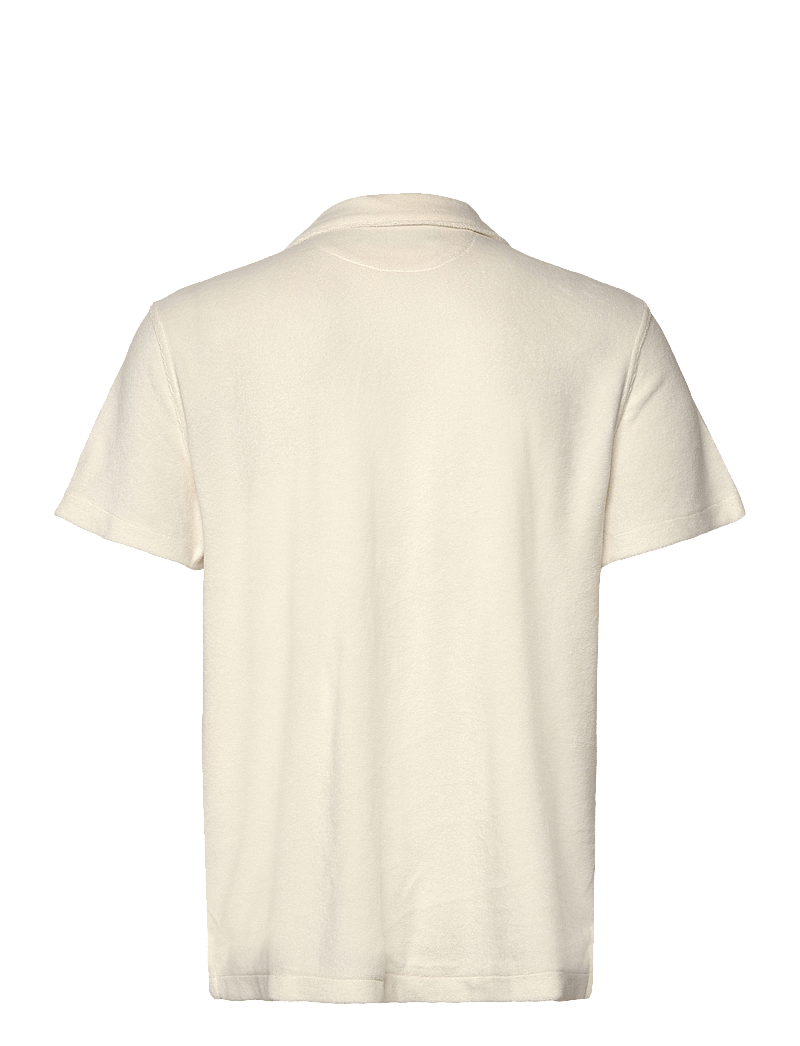 Polo Ralph Lauren - Custom Slim Fit Polo Sport Camp Shirt - basic skjortor - clubhouse cream - 1