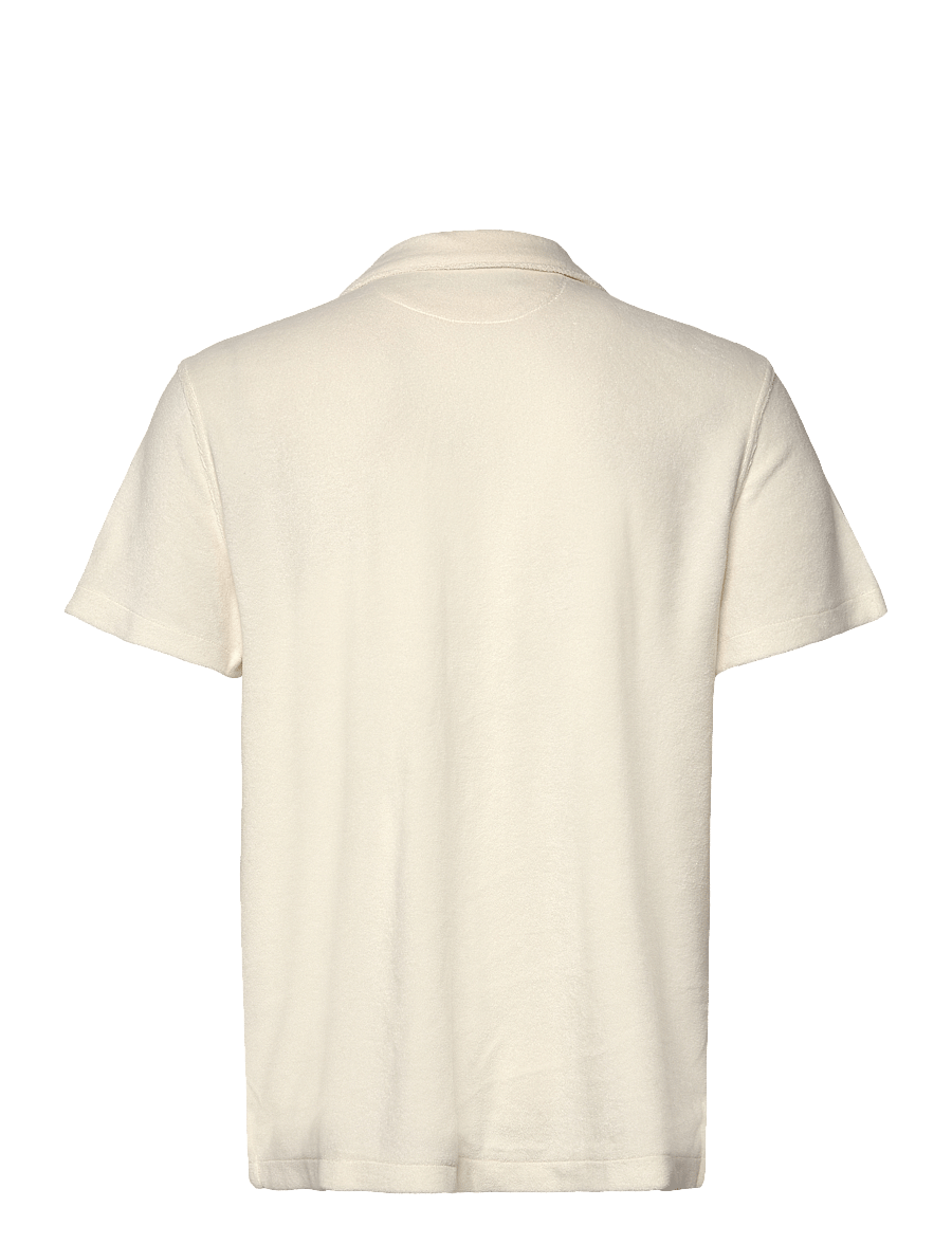Polo Ralph Lauren - Custom Slim Fit Polo Sport Camp Shirt - stutterma skyrtur - clubhouse cream - 1