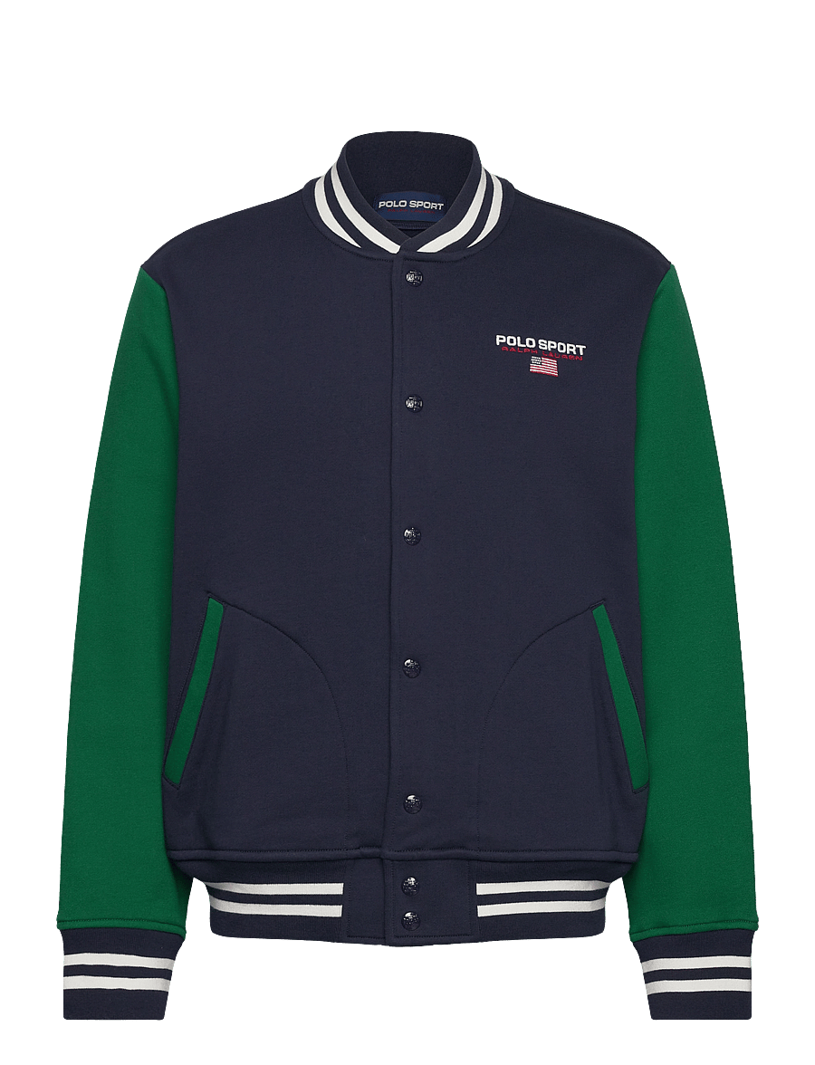 Polo Ralph Lauren - Polo Sport Fleece Baseball Jacket - cruise navy/tenni - 0