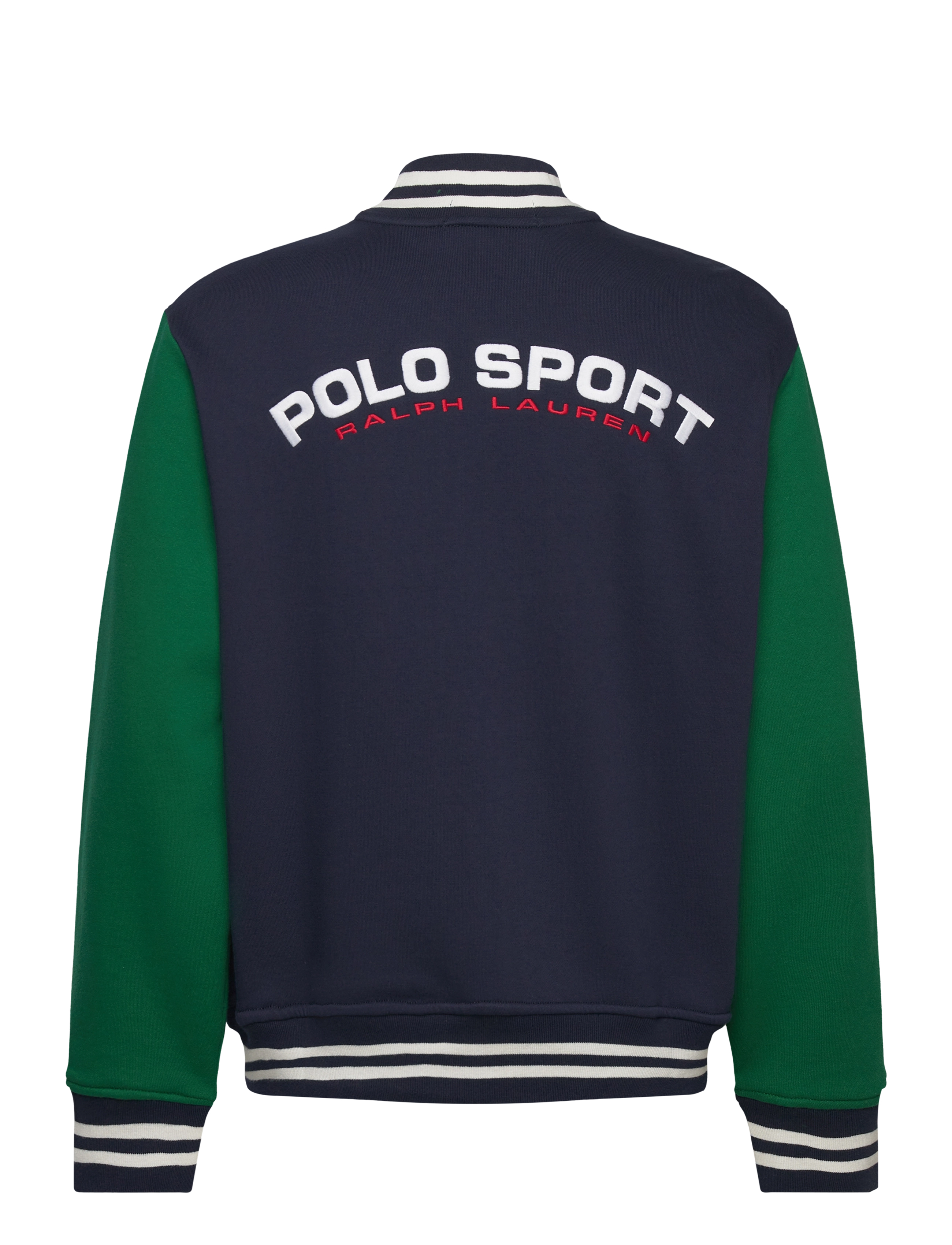 Polo Ralph Lauren - Polo Sport Fleece Baseball Jacket - cruise navy/tenni - 1