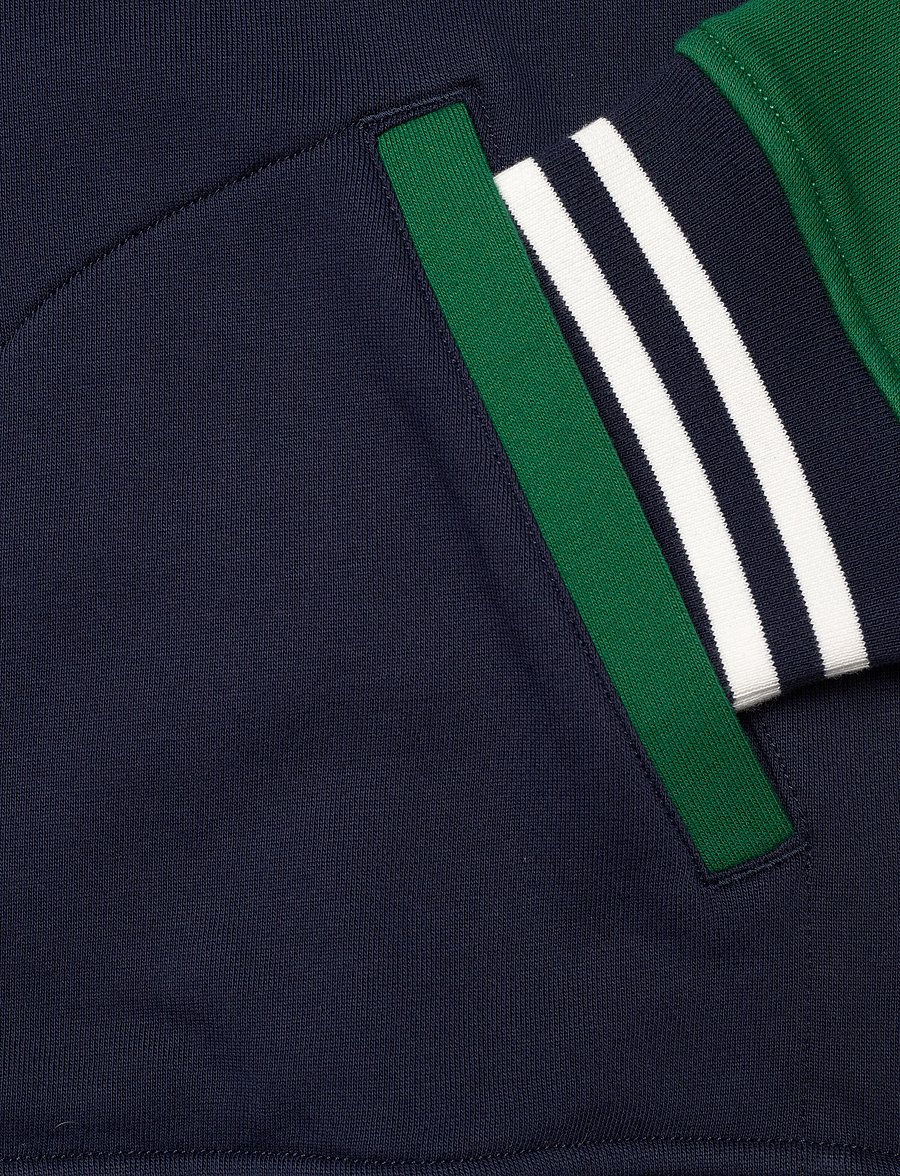Polo Ralph Lauren - Polo Sport Fleece Baseball Jacket - cruise navy/tenni - 3
