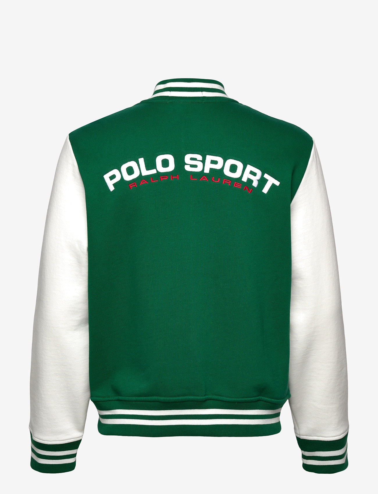 Polo Ralph Lauren - Polo Sport Fleece Baseball Jacket - joped - tennis green/deck - 1