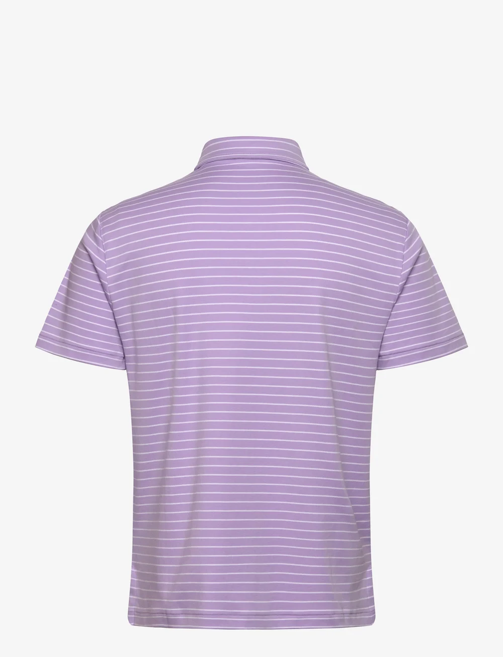 Polo Ralph Lauren - Custom Slim Fit Striped Soft Cotton Polo - kortärmade pikéer - powder purple/whi - 1