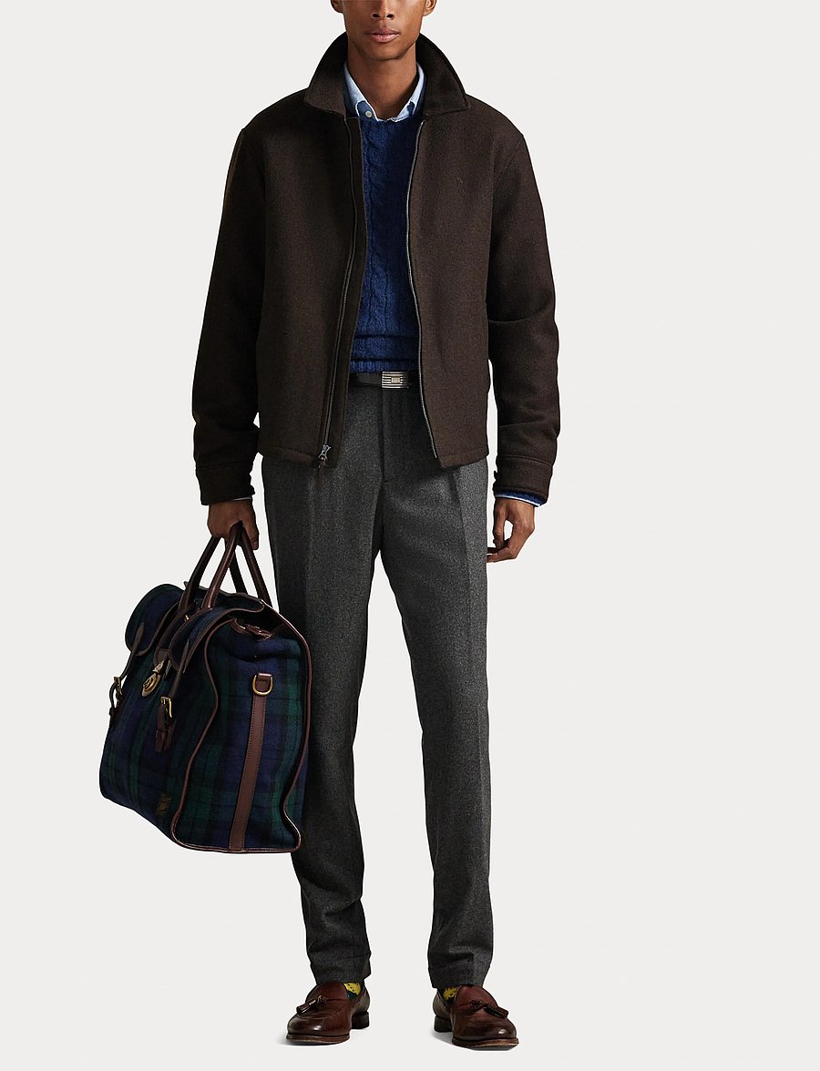 Polo Ralph Lauren - The Langdon Wool Jacket - circuit brown x - 5