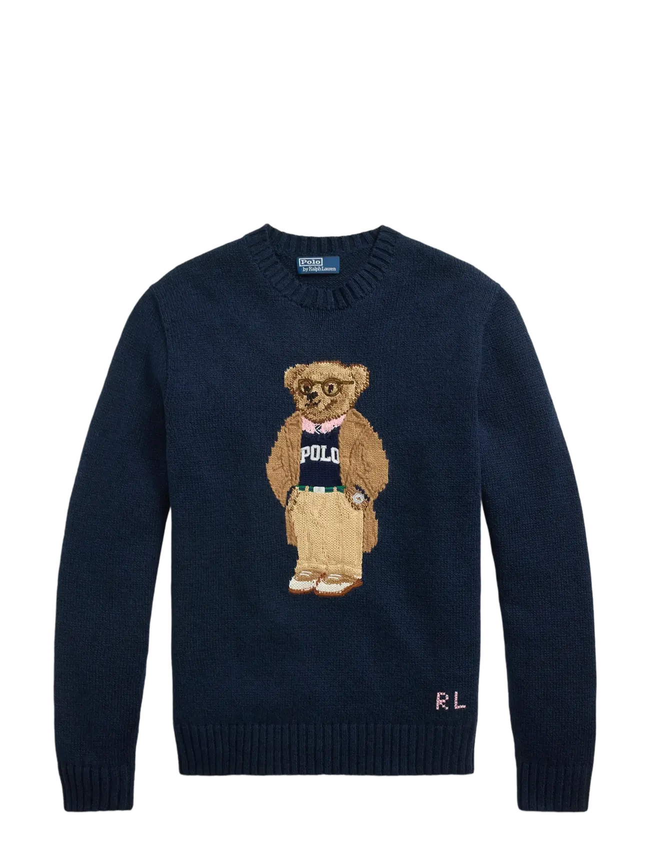 Polo Bear Sweater - BEAR NAVY