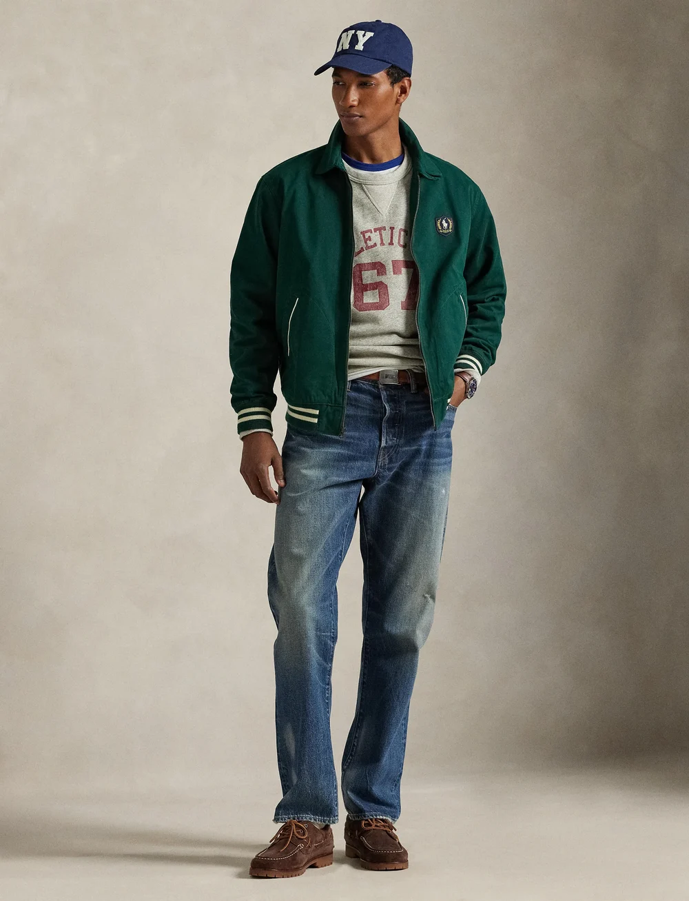 Polo Ralph Lauren - Pony-Patch Twill Jacket - leichte jacken - moss agate - 0