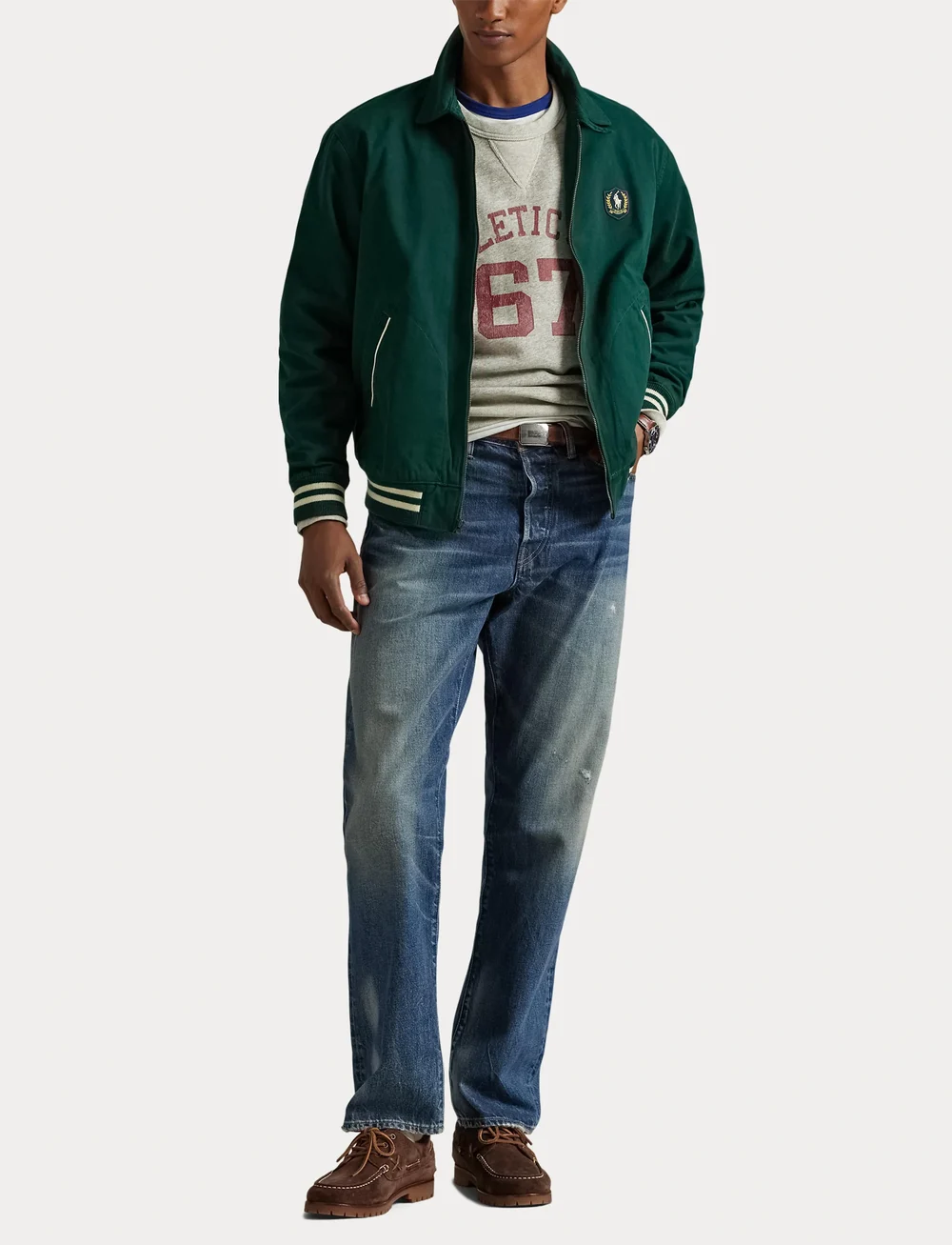 Polo Ralph Lauren - Pony-Patch Twill Jacket - leichte jacken - moss agate - 4