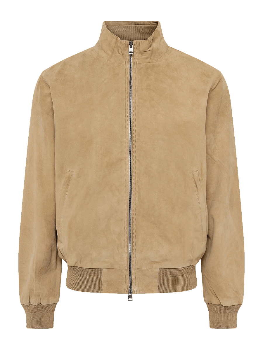 Polo Ralph Lauren - GOAT SUEDE-CHRLTN JK - kevadjoped - cafe tan suede - 1