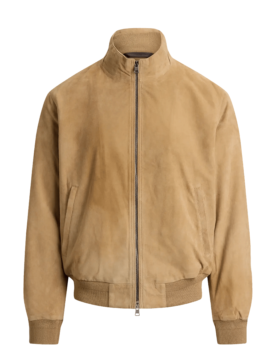 Polo Ralph Lauren - GOAT SUEDE-CHRLTN JK - forårsjakker - cafe tan suede - 1