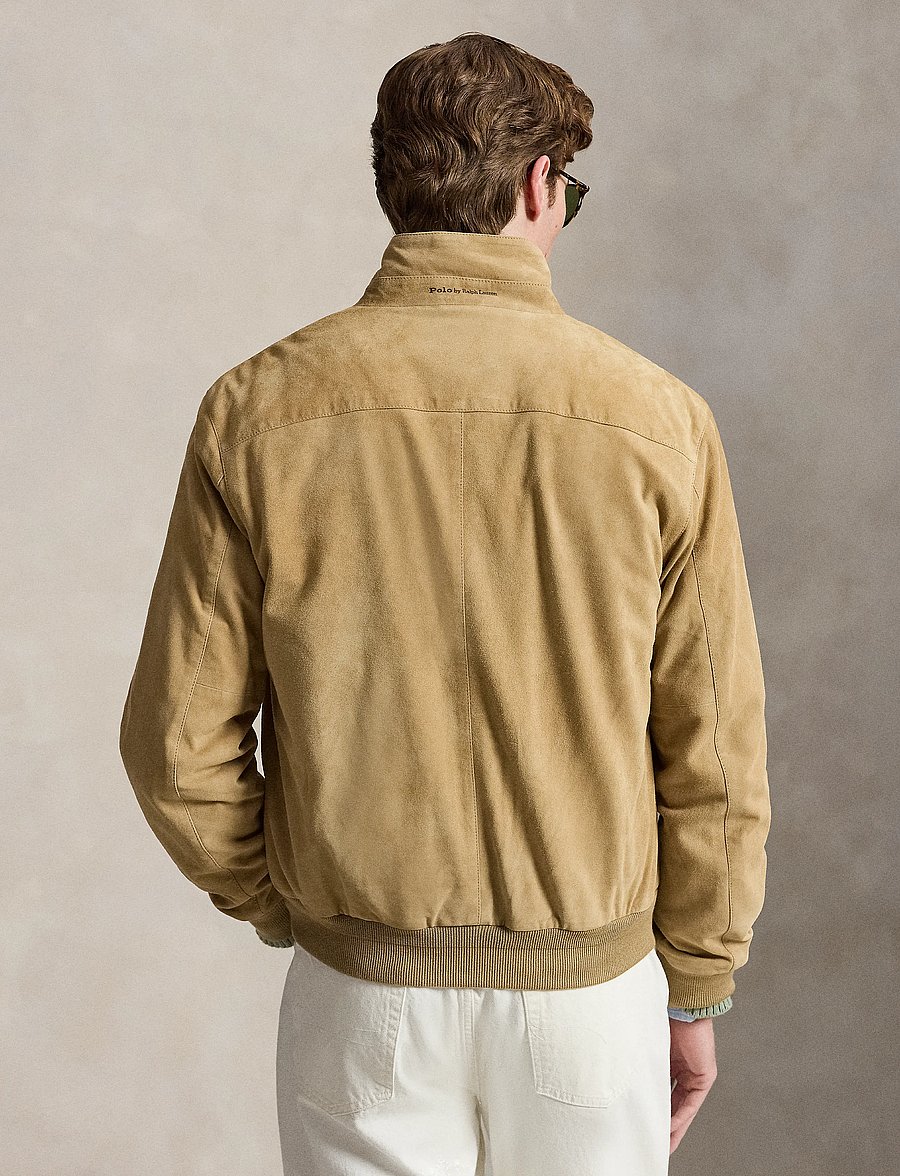 Polo Ralph Lauren - GOAT SUEDE-CHRLTN JK - forårsjakker - cafe tan suede - 2