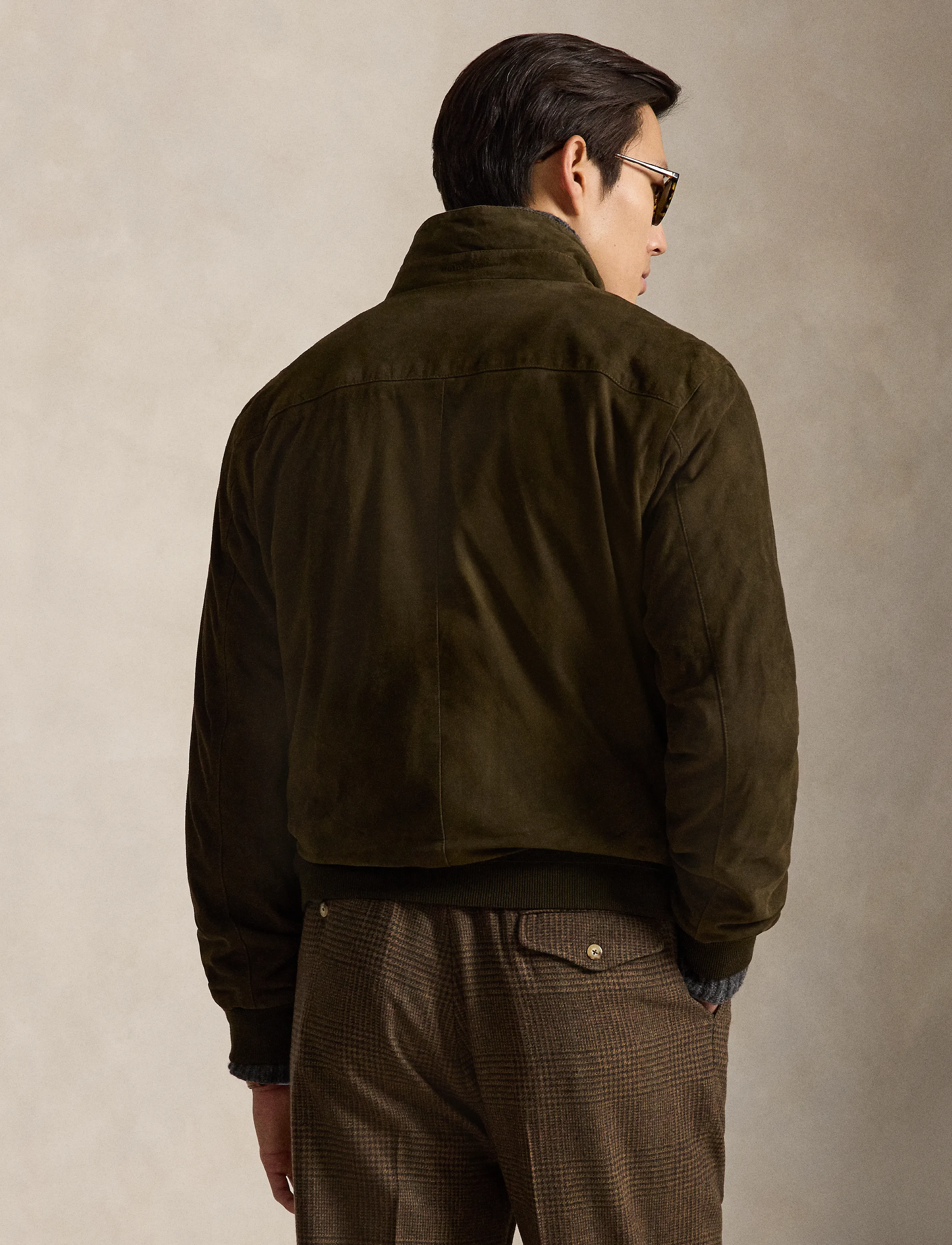 Polo Ralph Lauren - The Charleton Suede Jacket - herbstjacken - myrtle green - 2