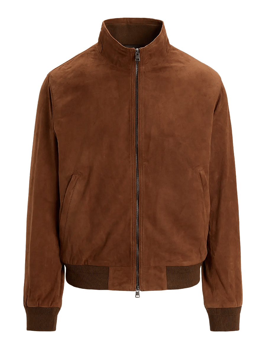 Polo Ralph Lauren - The Charleton Suede Jacket - kevadjoped - pale russet x - 1