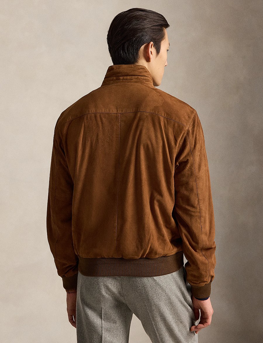 Polo Ralph Lauren - The Charleton Suede Jacket - kevadjoped - pale russet x - 2