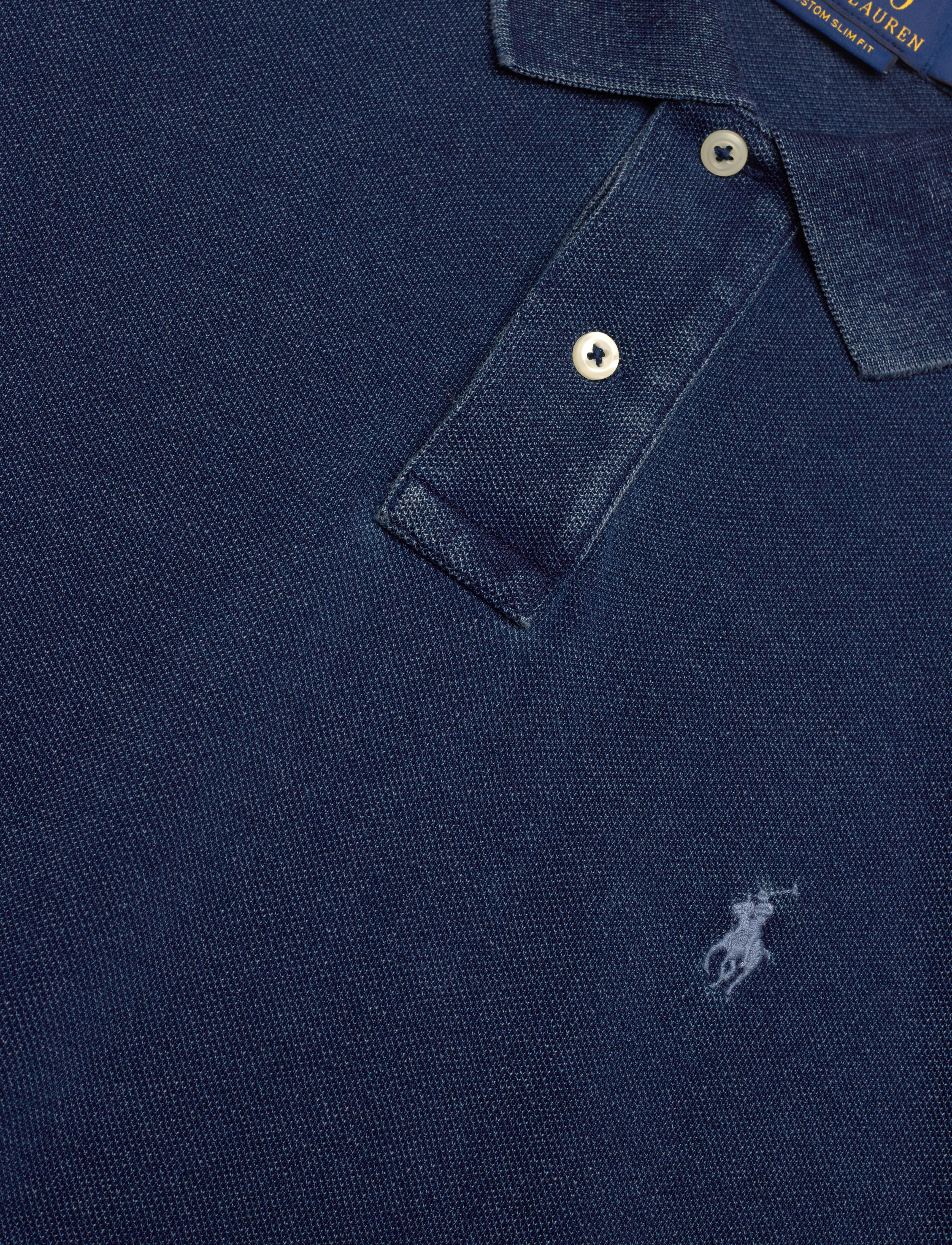 Polo Ralph Lauren - 20/1 MESH-LSL-KNT - dark indigo/c7503 - 2