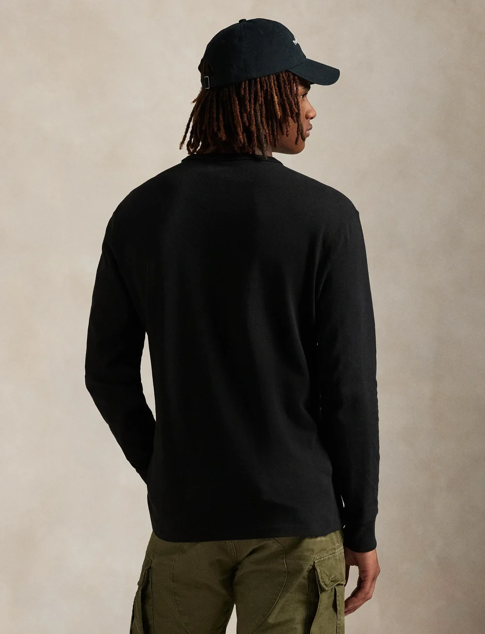 Polo Ralph Lauren - Classic Fit Jersey Long-Sleeve T-Shirt - długi rękaw - polo black/c3870 - 2