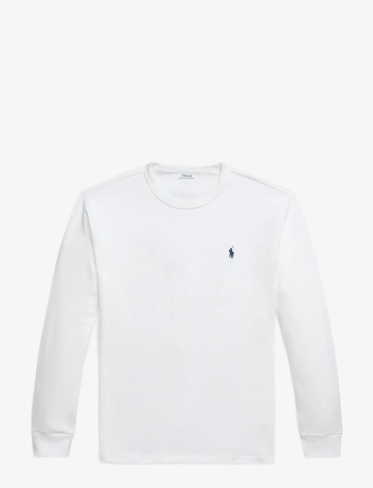 Polo Ralph Lauren - Classic Fit Jersey Long-Sleeve T-Shirt - pikkade varrukatega t-särgid - white/c7996 - 1