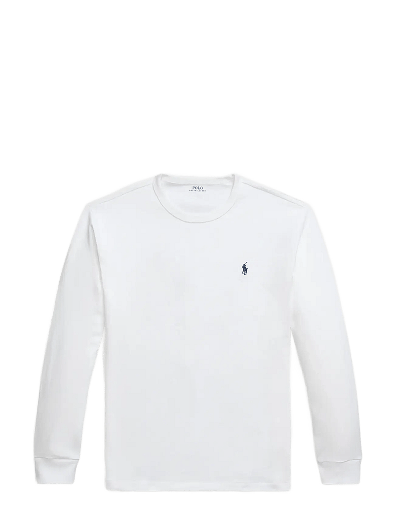Polo Ralph Lauren - Classic Fit Jersey Long-Sleeve T-Shirt - pikkade varrukatega t-särgid - white/c7996 - 1