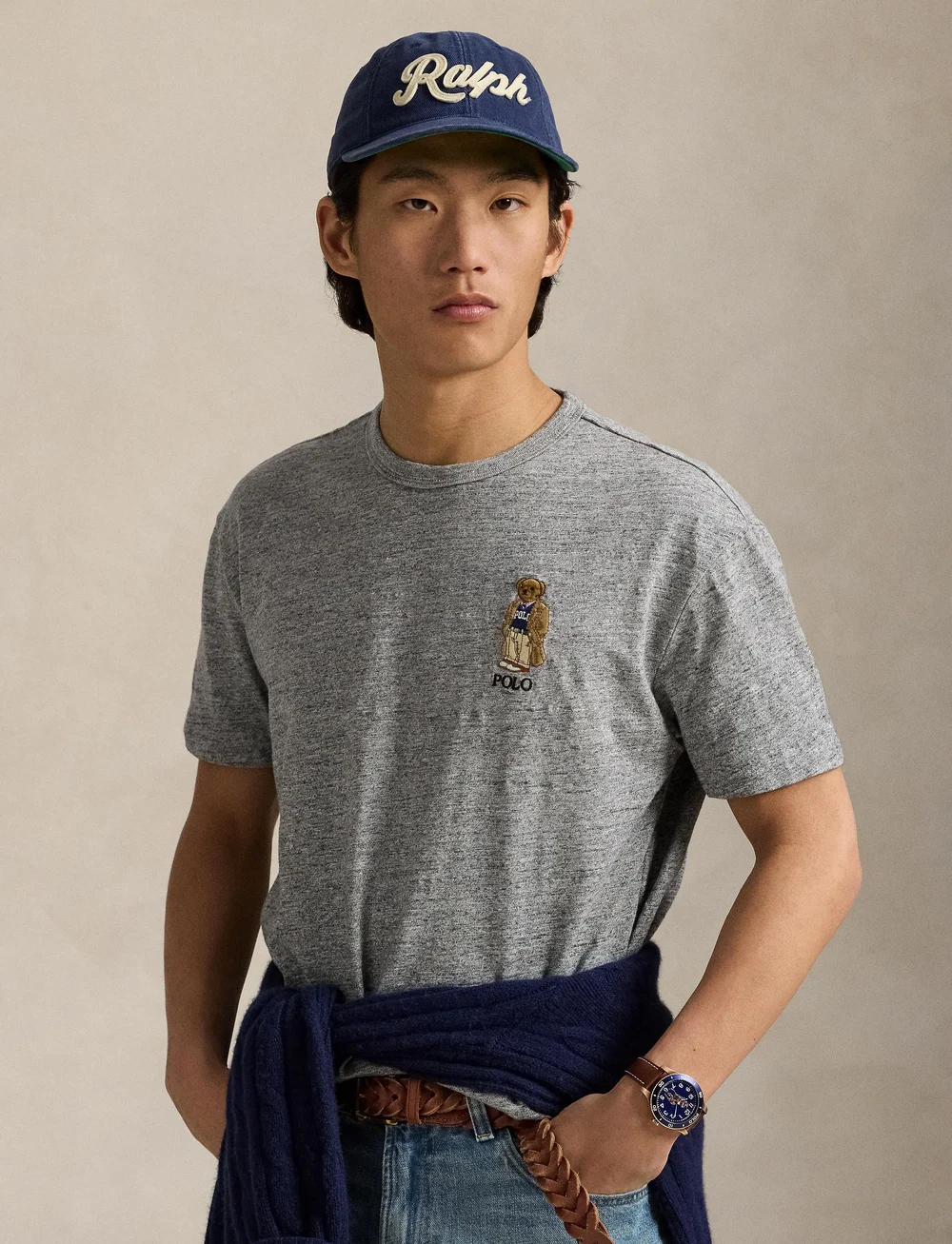Polo Ralph Lauren - Classic Polo Bear Slub Jersey T-Shirt - lühikeste varrukatega t-särgid - pf25 vtg s and p - 3