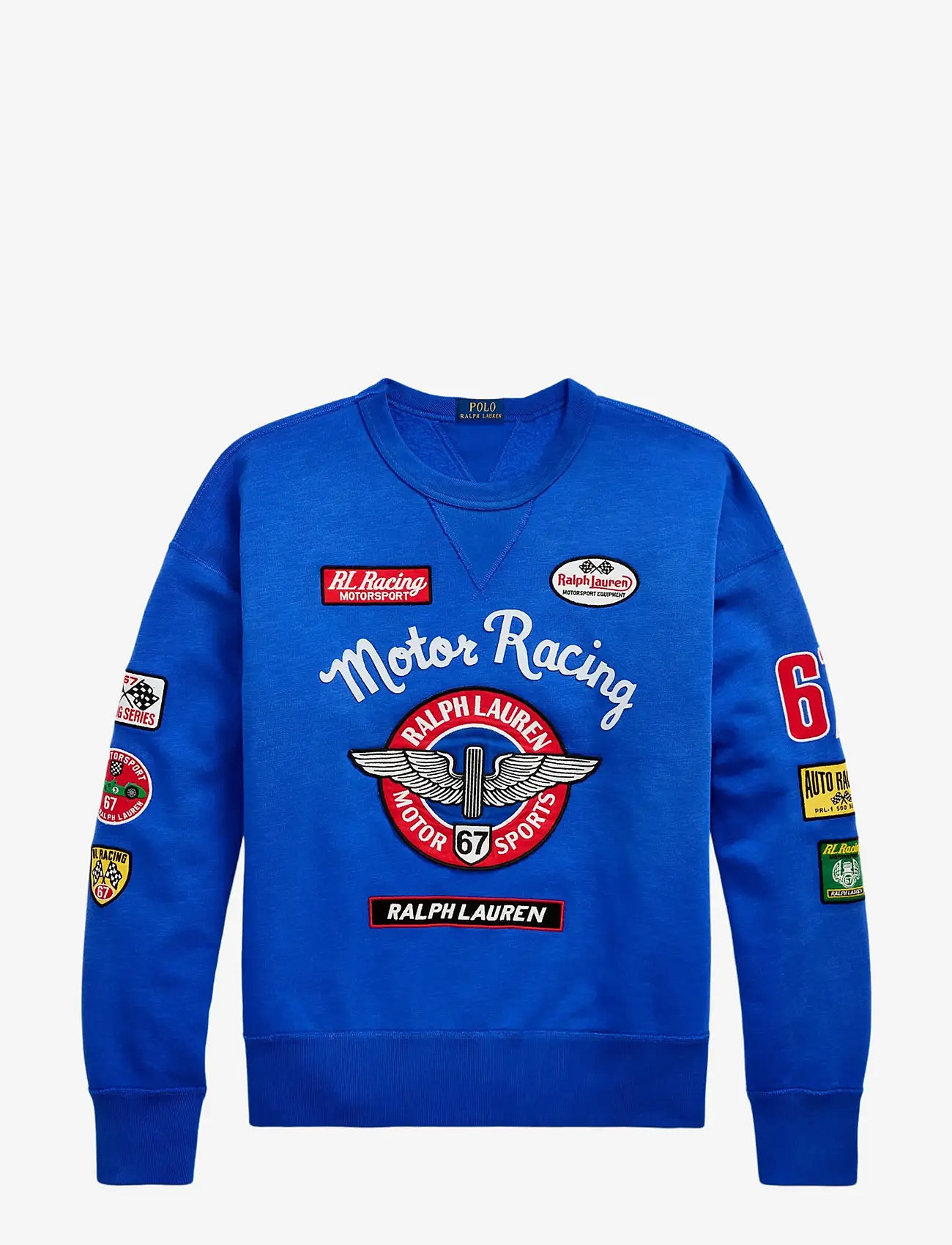 Polo Ralph Lauren - Vintage Fit Fleece Graphic Sweatshirt - osta olukorra järgi - heritage blue - 1