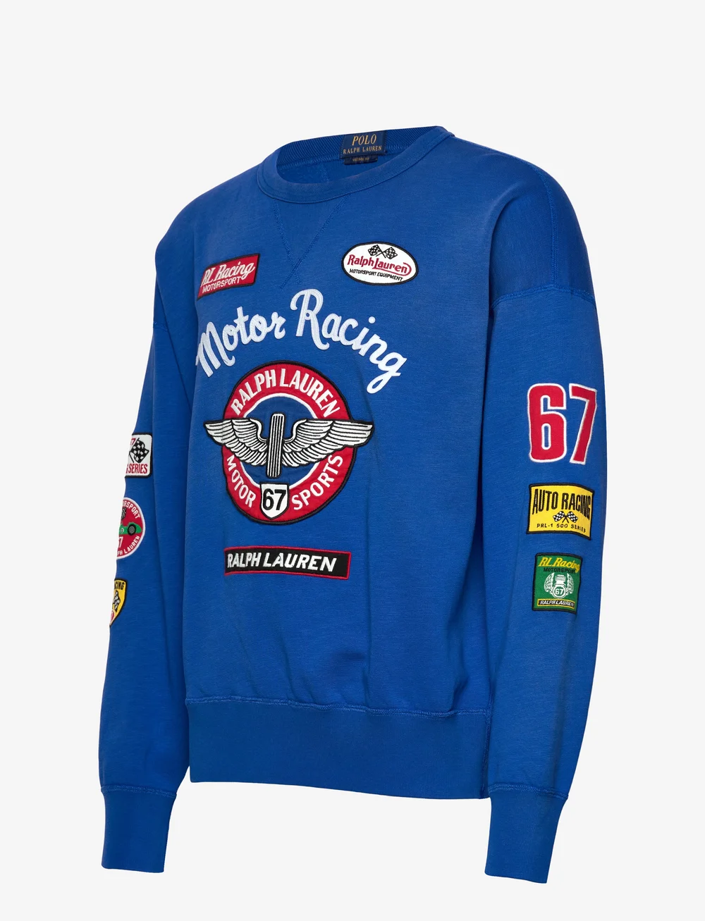 Polo Ralph Lauren - Vintage Fit Fleece Graphic Sweatshirt - medvilniniai megztiniai - heritage blue - 3