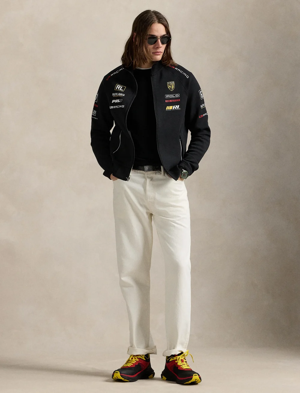 Polo Ralph Lauren - Stretch Double-Knit Track Jacket - nach anlass kaufen - polo black - 0