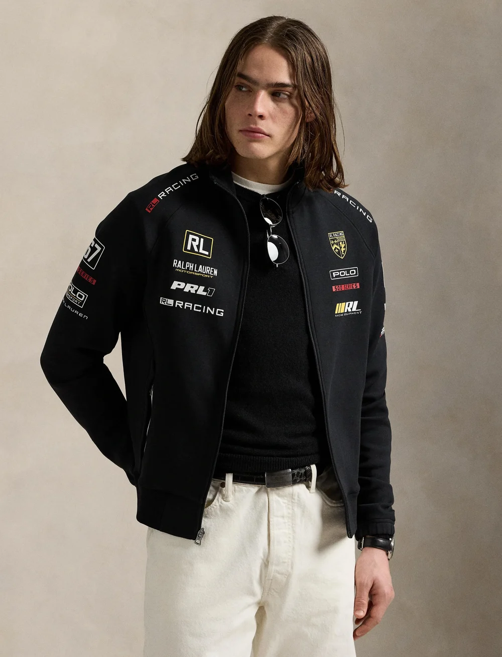 Polo Ralph Lauren - Stretch Double-Knit Track Jacket - nach anlass kaufen - polo black - 3