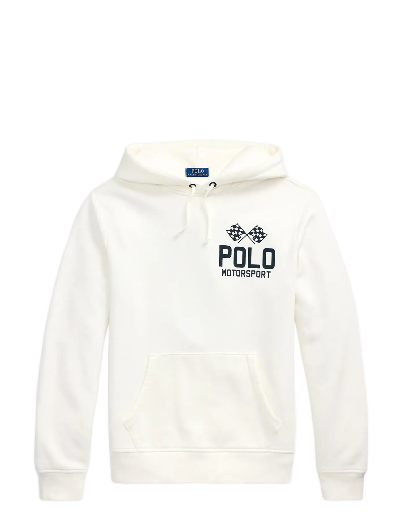 Polo Ralph Lauren Slub Fleece Graphic Hoodie - Ralph Lauren - NEVIS / white