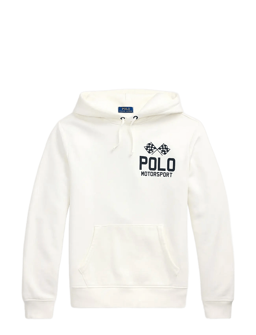 Polo Ralph Lauren - Slub Fleece Graphic Hoodie - kapuzenpullover - nevis - 1