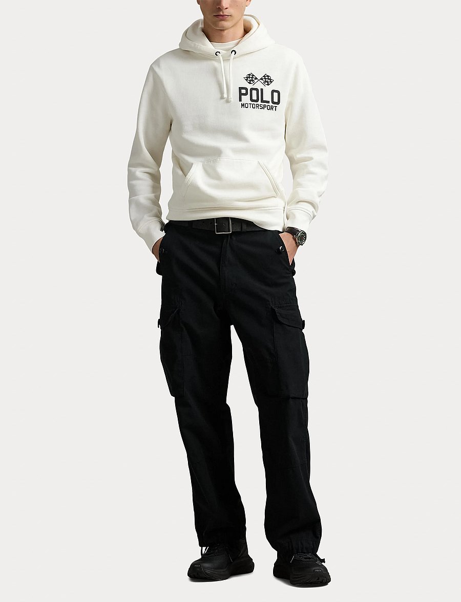 Polo Ralph Lauren - Slub Fleece Graphic Hoodie - kapuzenpullover - nevis - 4