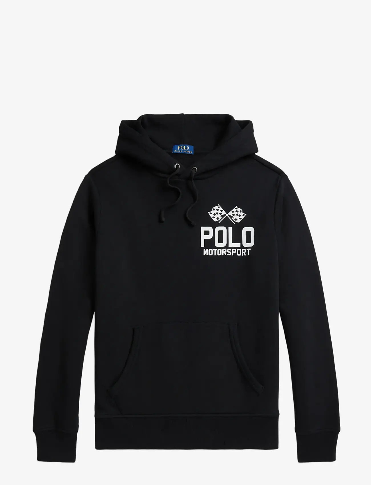 Polo Ralph Lauren - Slub Fleece Graphic Hoodie - kapuutsiga dressipluusid - polo black - 0