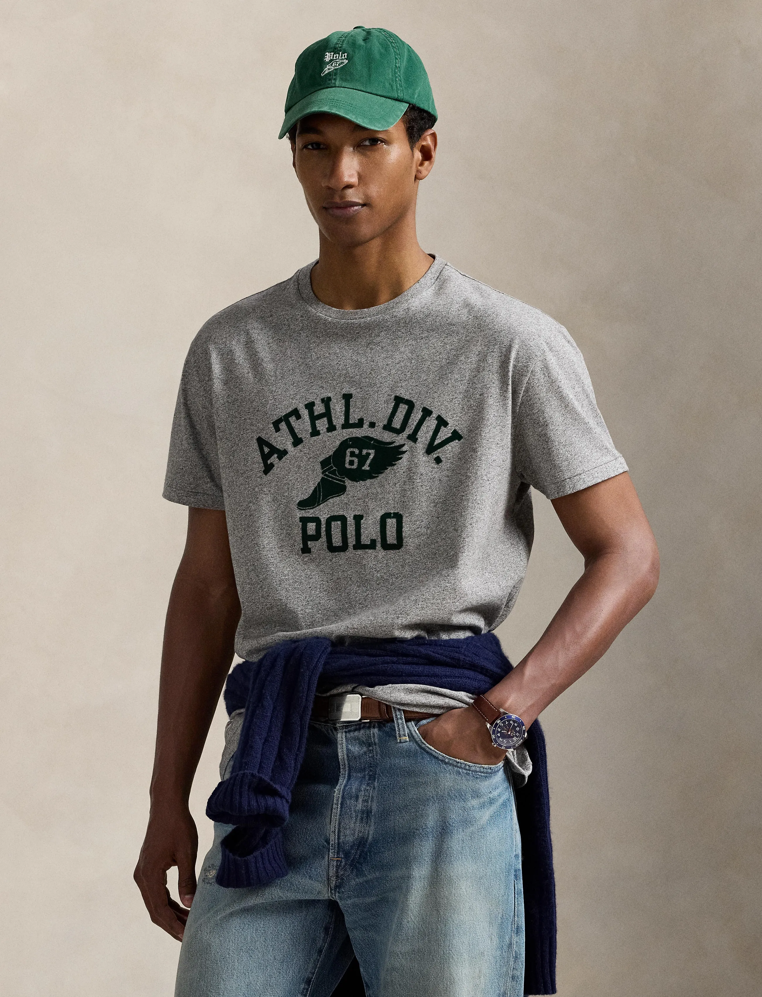 Polo Ralph Lauren - Classic Fit Logo Jersey T-Shirt - kurzärmelig - dark vintage heat - 3
