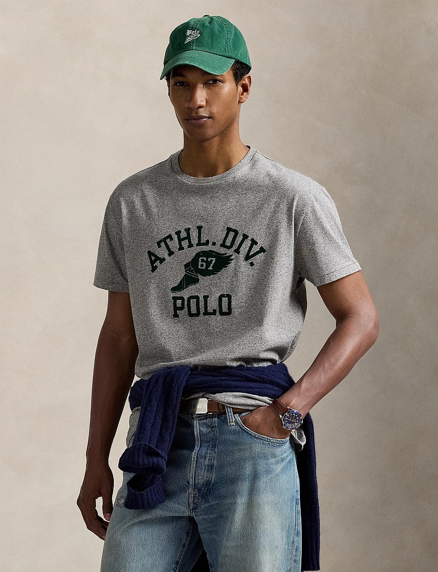 Polo Ralph Lauren - Classic Fit Logo Jersey T-Shirt - kurzärmelig - dark vintage heat - 3