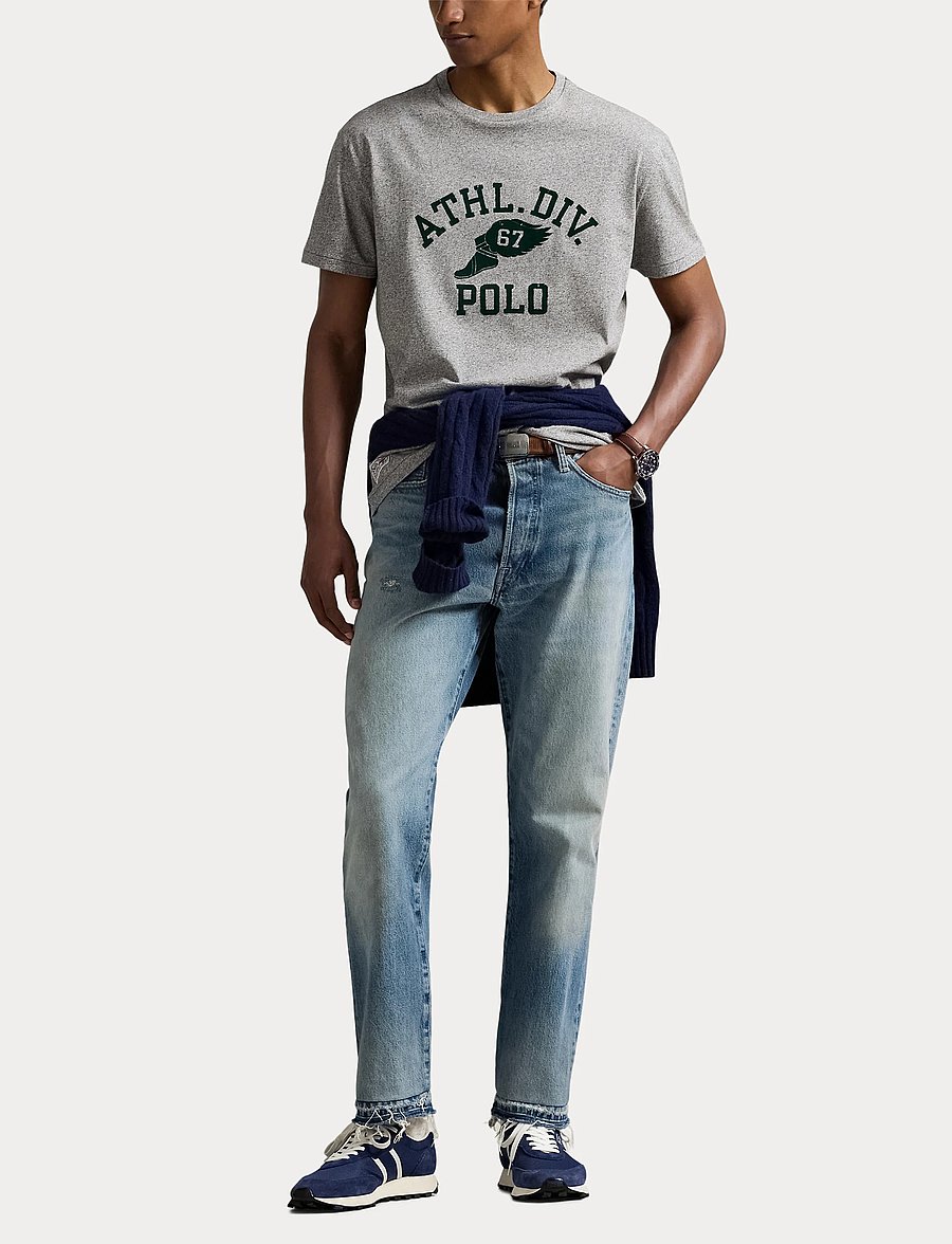 Polo Ralph Lauren - Classic Fit Logo Jersey T-Shirt - kurzärmelig - dark vintage heat - 4