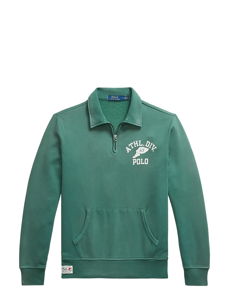 Polo Ralph Lauren - Fleece Graphic Collared Sweatshirt - nach anlass kaufen - washed forest - 1