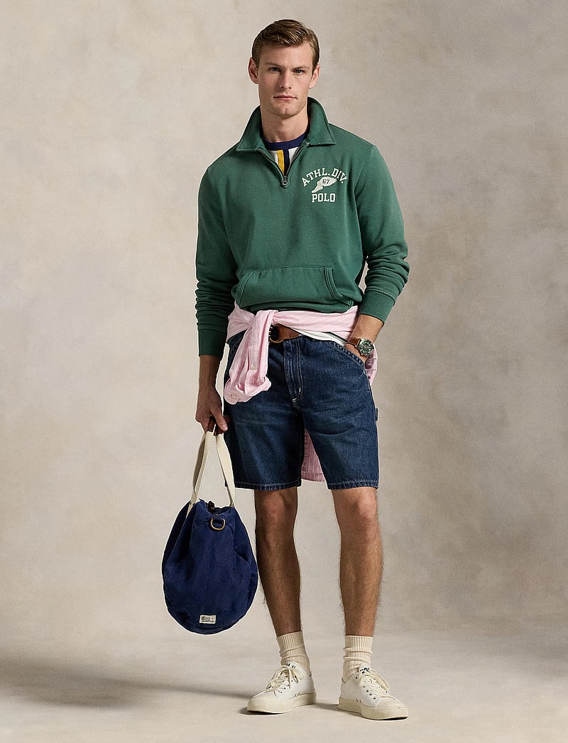 Polo Ralph Lauren - Fleece Graphic Collared Sweatshirt - nach anlass kaufen - washed forest - 0