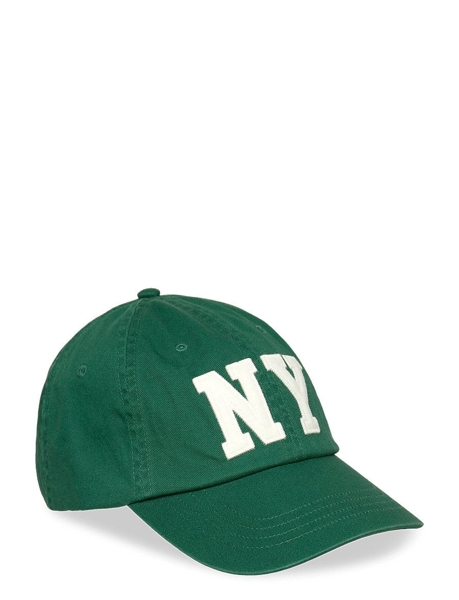Polo Ralph Lauren - NY Patch Twill Ball Cap - casquettes - new forest - 0