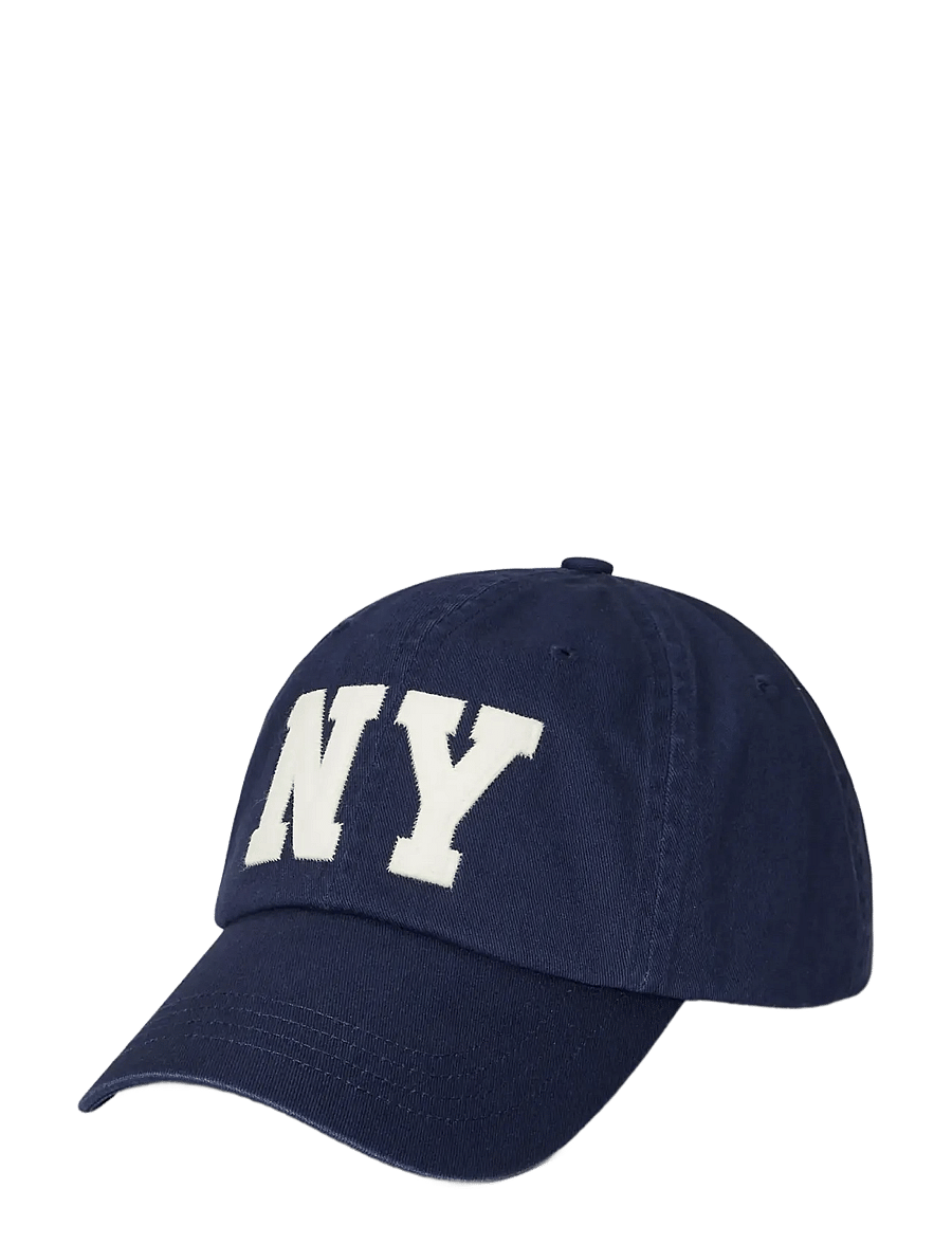 Polo Ralph Lauren - NY Patch Twill Ball Cap - kasketter - newport navy - 1