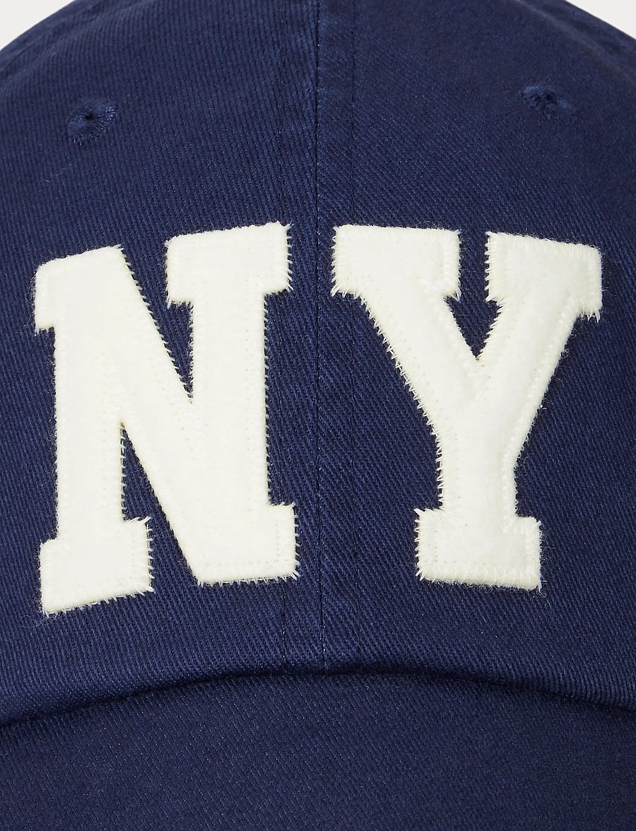 Polo Ralph Lauren - NY Patch Twill Ball Cap - kasketter - newport navy - 2