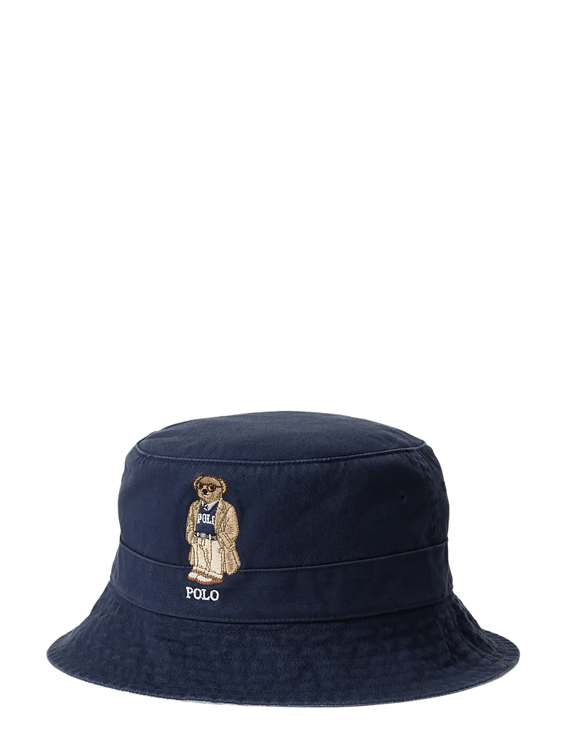 Polo Ralph Lauren - Polo Bear Twill Bucket Hat - bucket mütsid - newport navy - 1