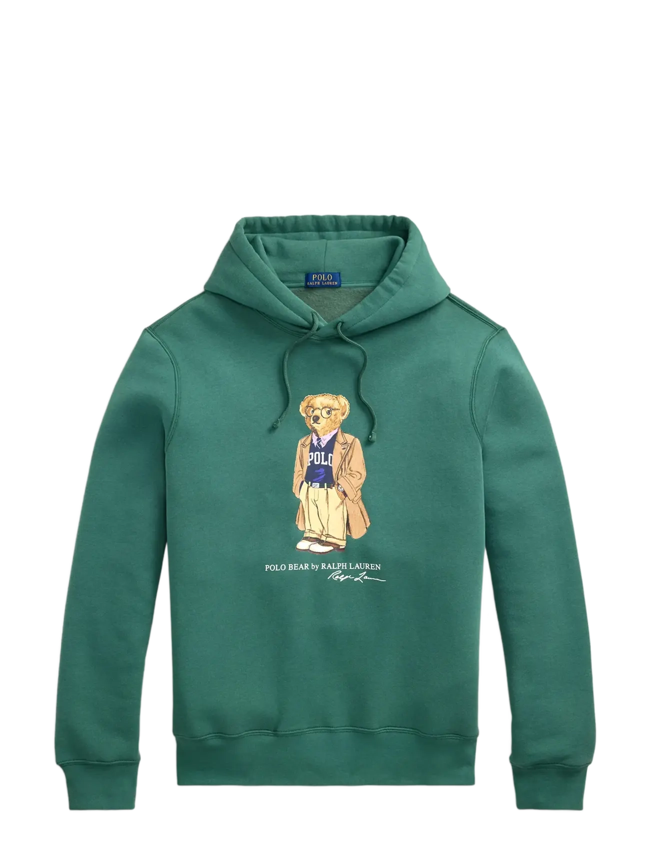 Polo Bear Fleece Hoodie - PF25 WASHED FORES