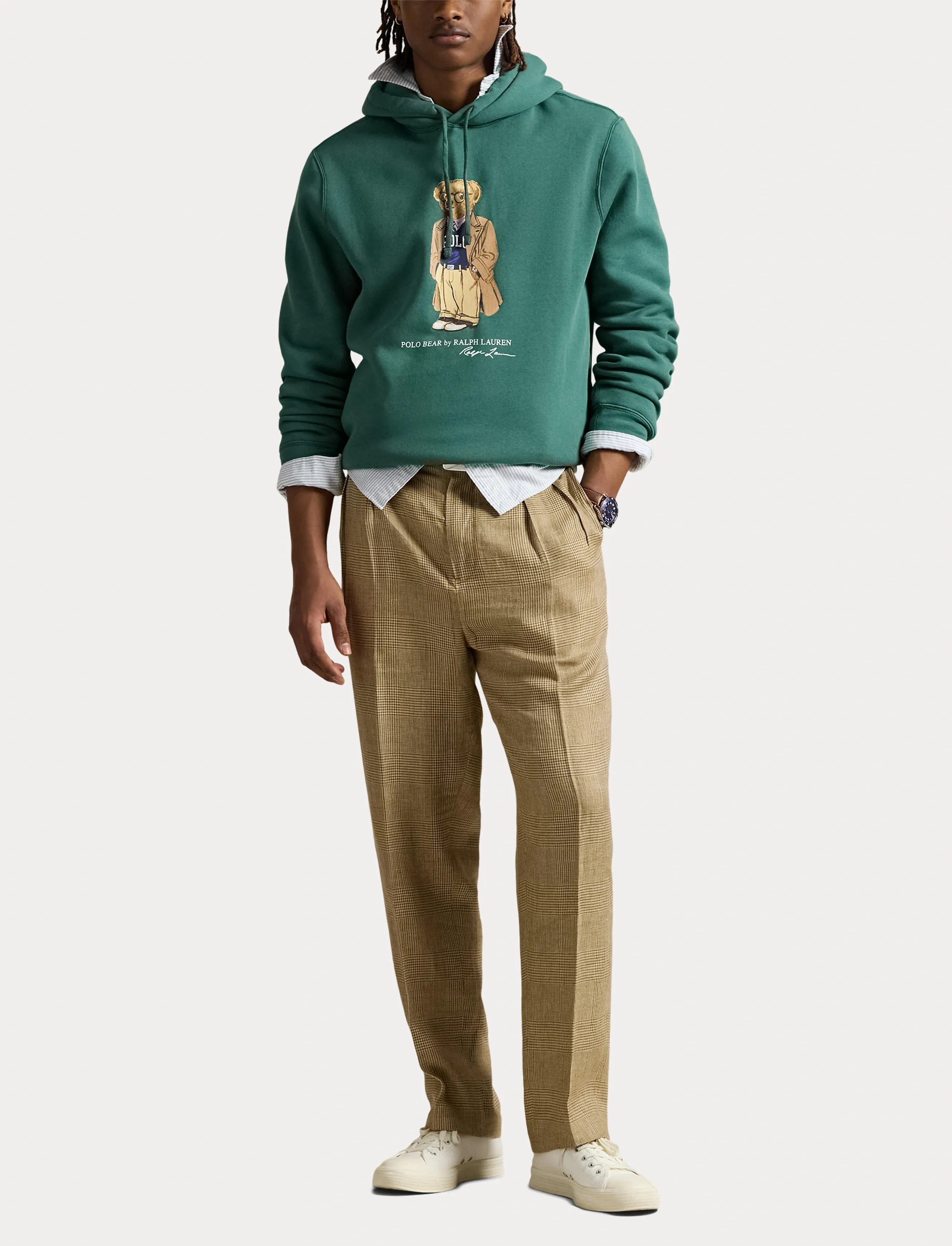 Polo Ralph Lauren - Polo Bear Fleece Hoodie - pf25 washed fores - 4